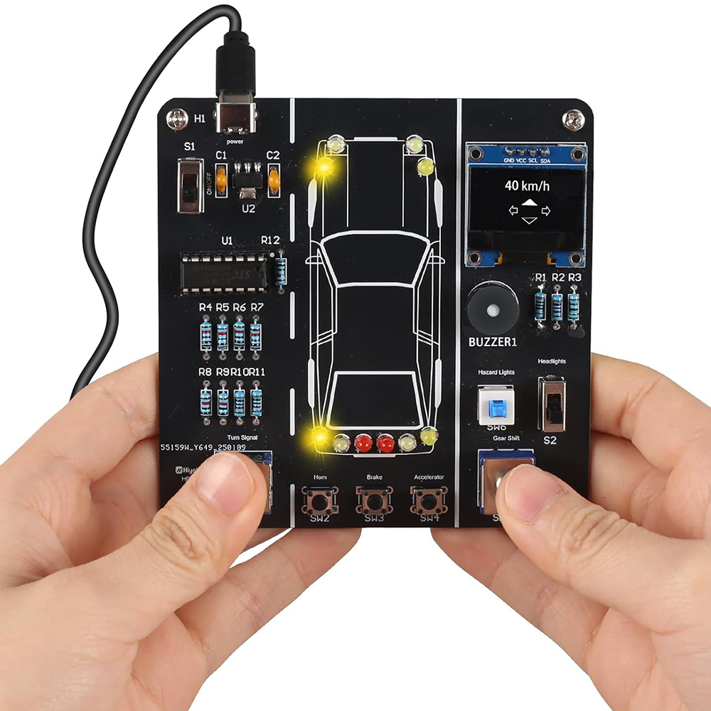 Diy Electronics Learning Kit - DIY Auto Fahren Simulation Löten Praxis