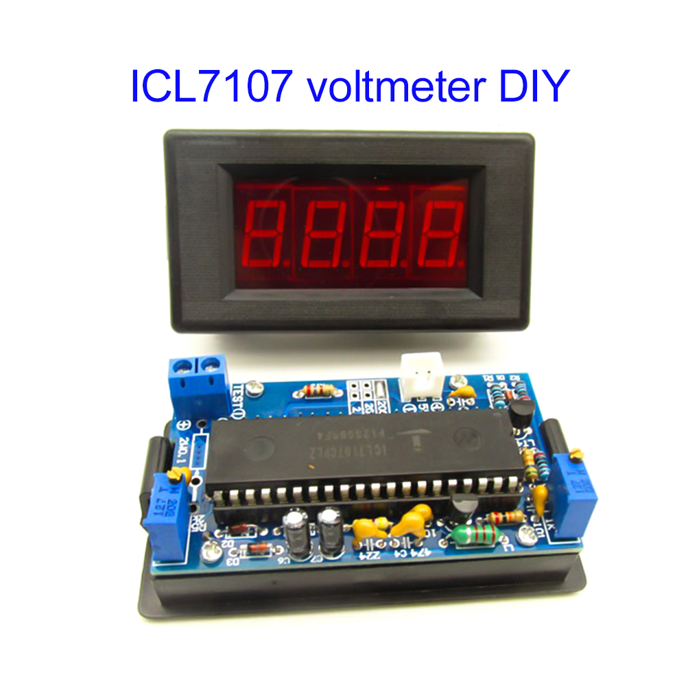 Diy Electronics Project Kit - ICL7107 Voltmeter DIY-Kit Teile DC 5V