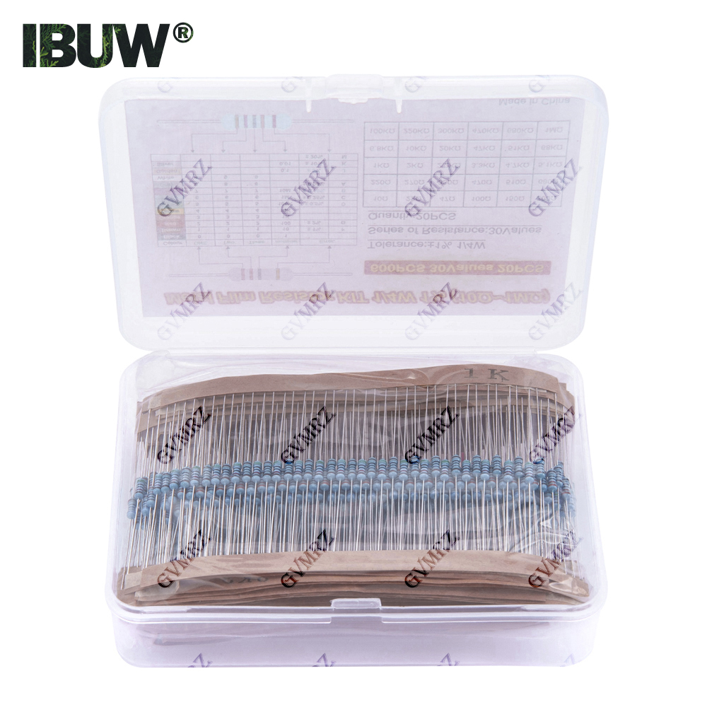 Diy Electronics Project Kit - 600 Stück 30 Werte 1/4 W