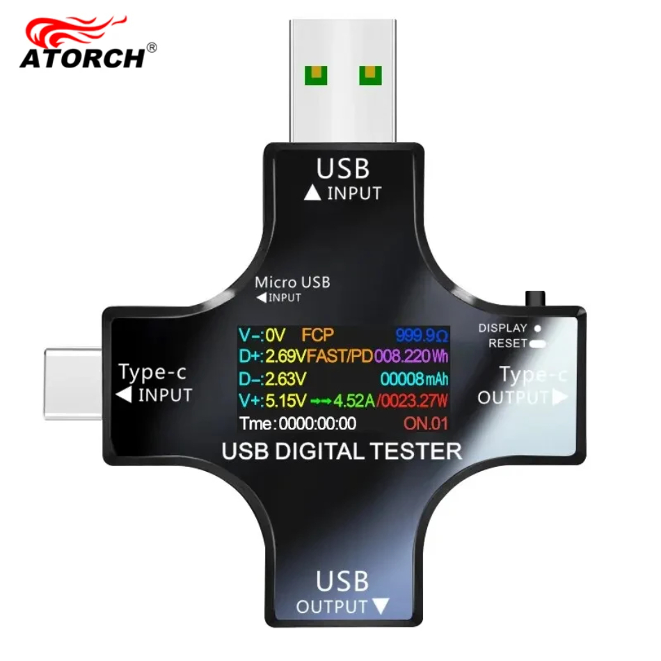 Logic Analyzer Usb - USB-Tester DC Typ-C PD Digital Voltmeter