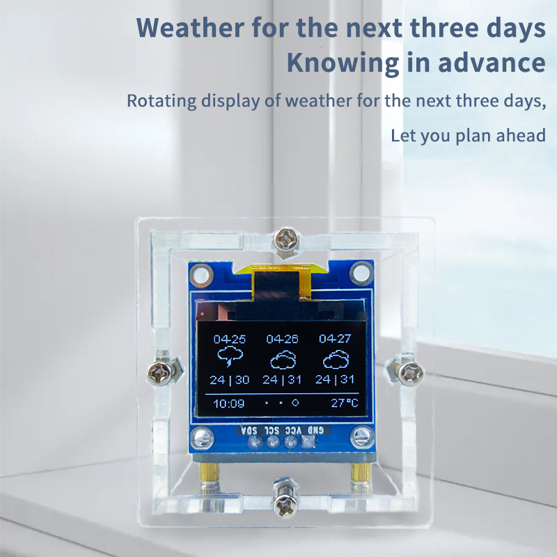 ESP8266 Mini-Wetteruhr-Bausatz – Diy Electronics Project Kit Bewertung und Preis