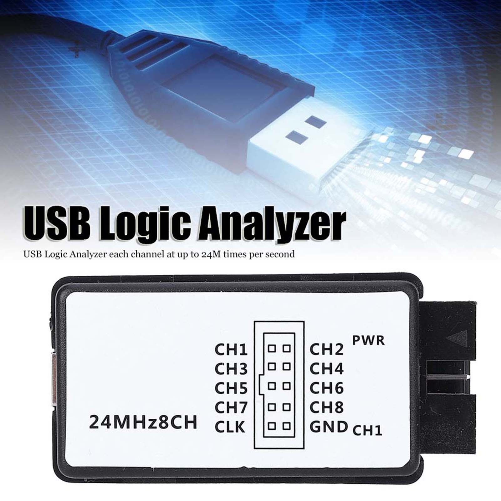 Logikanalysator 24MHz Logikana – Logic Analyzer Usb Bewertung und Preis
